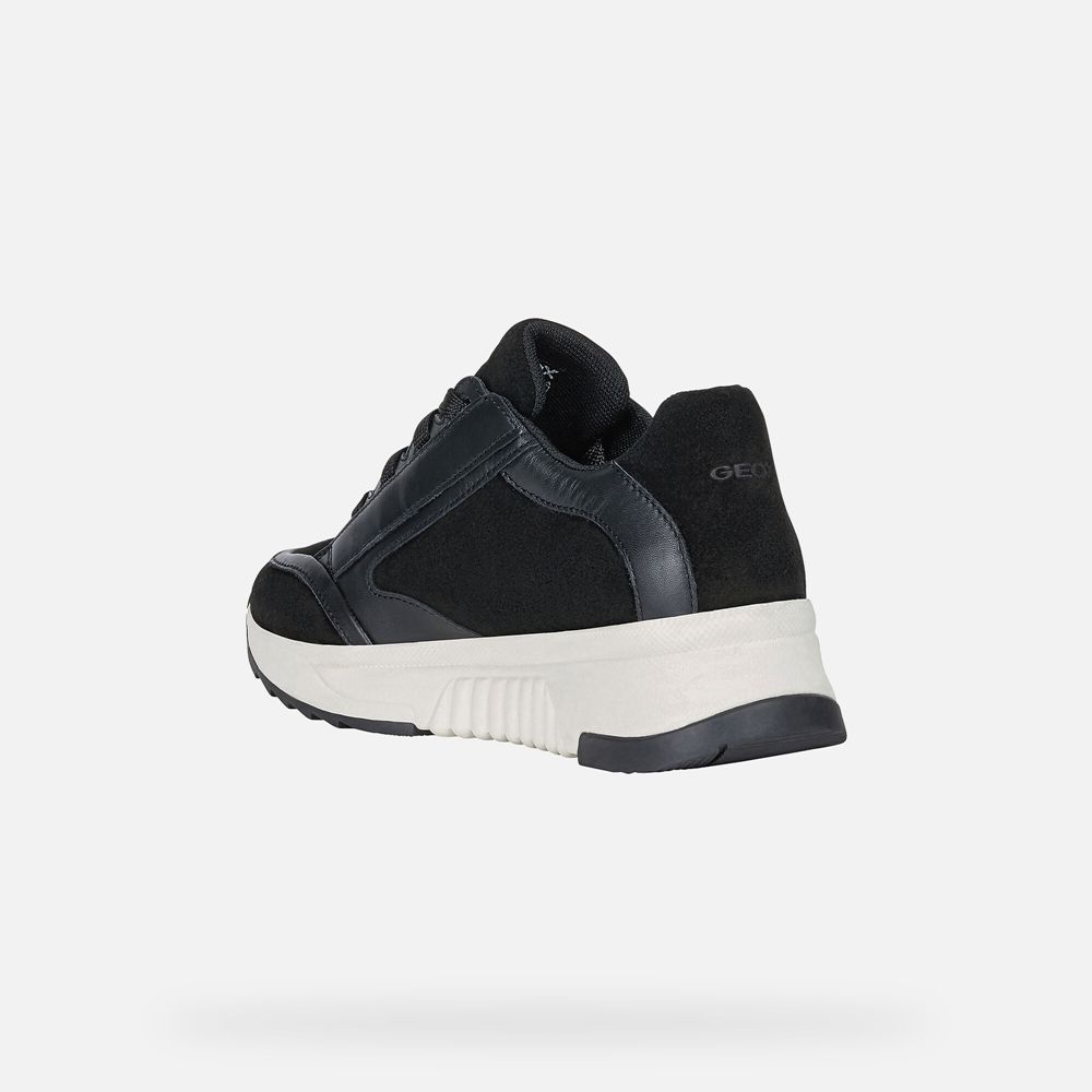 Geox Bayan Spor Ayakkabı Siyah - Falena Abx - MBY-986302